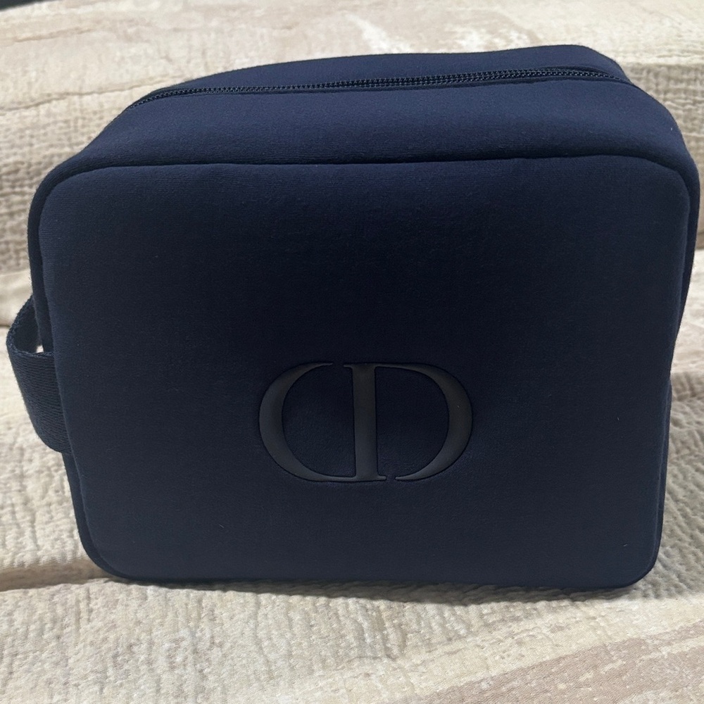 Dior Men's Navy Toiletry Bag